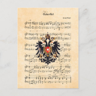 Postal Kaiserlie, himno del emperador austriaco