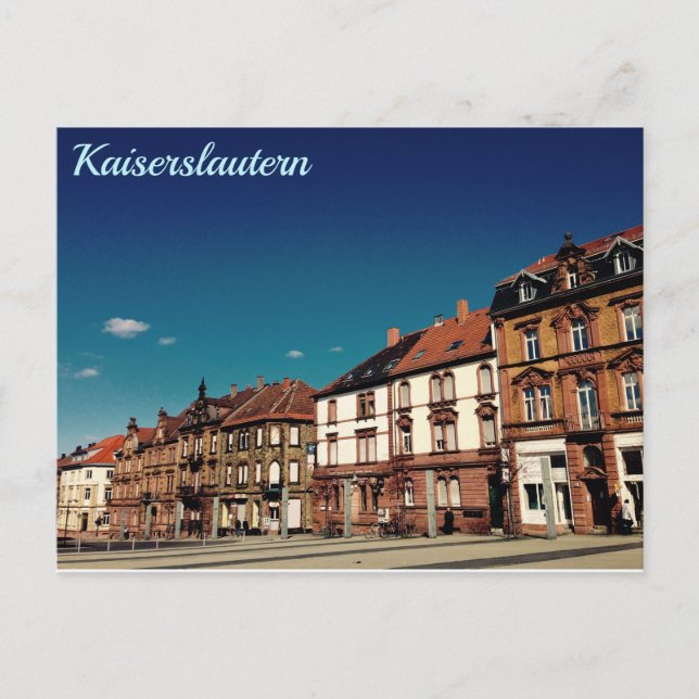 Postal Kaiserslautern, Alemania (Anverso)