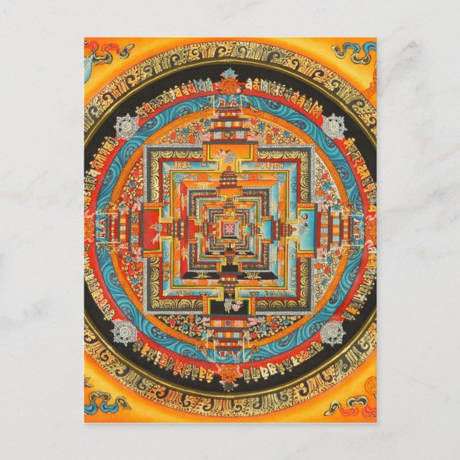 POSTAL KALACHAKRA ESOTERIC MANDALA III (Anverso)