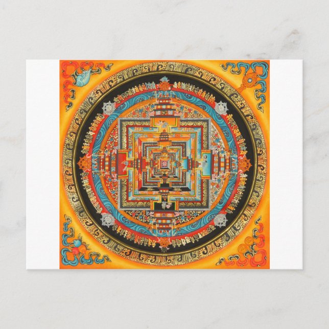 POSTAL KALACHAKRA ESOTERIC MANDALA III (Anverso)