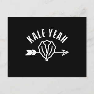 Postal Kale Yeah Veggie Vegan Vegetarian Gift