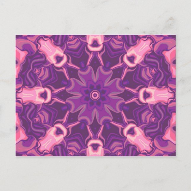 Postal Kaleid salvaje (Anverso)