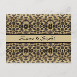Postal KaleidoCheetah, personalizado