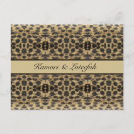 Postal KaleidoCheetah, personalizado