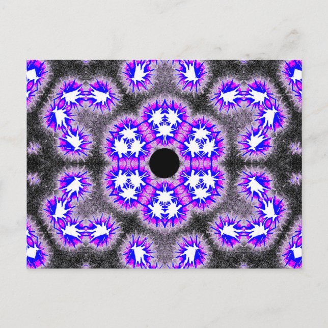 Postal Kaleidoscope Postcard (Anverso)