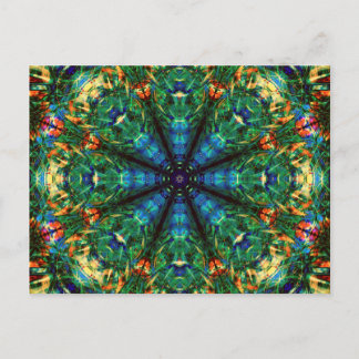 Postal Kaleidoscopio de colores