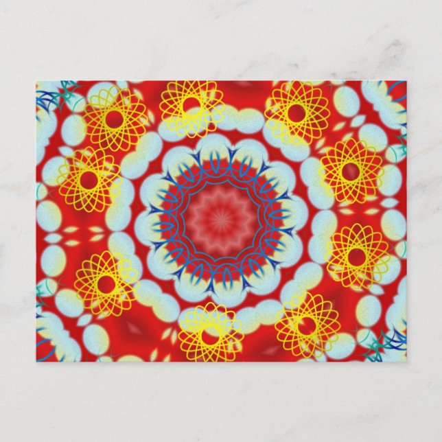 Postal Kaleidoscopio hawaiano (Anverso)