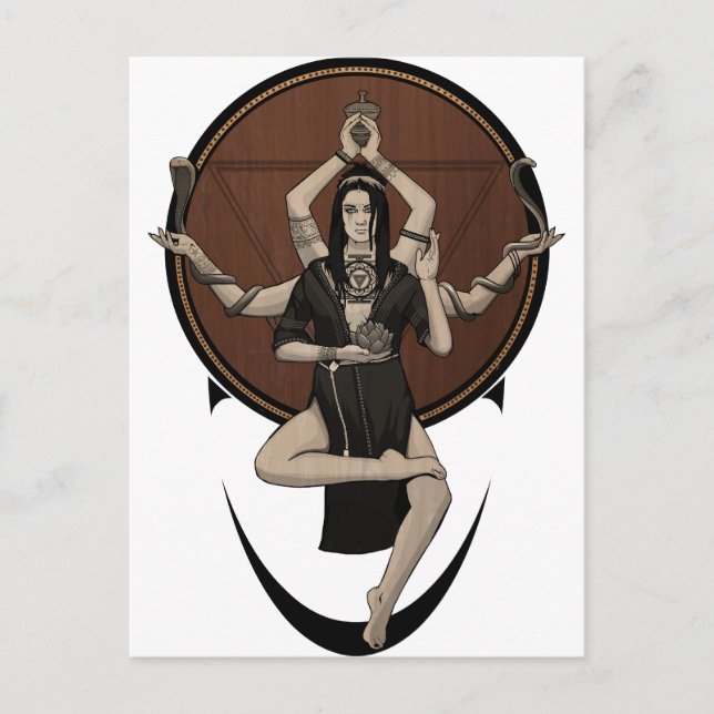 Postal Kali (Anverso)