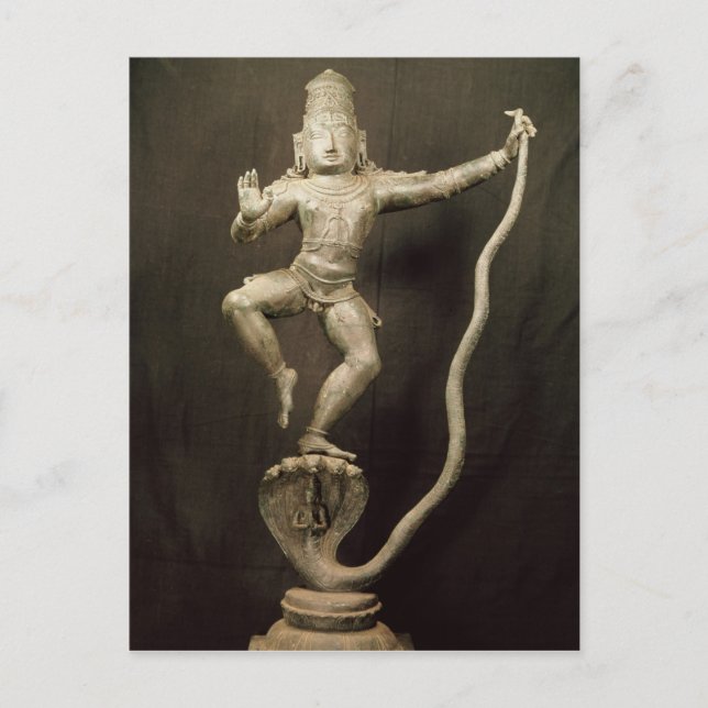 Postal Kaliya Krishna (Anverso)