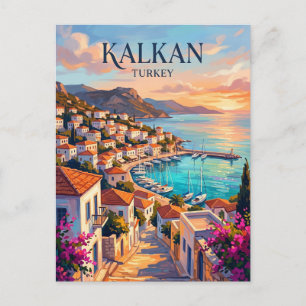 Postal Kalkan Turquía