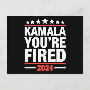 Postal Kamala Fuera Kamala Harris 2024