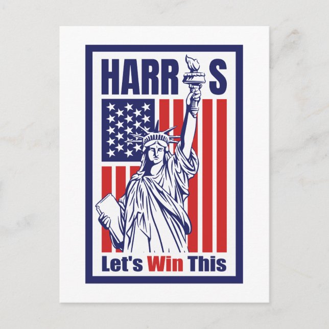 Postal Kamala Harris (Anverso)