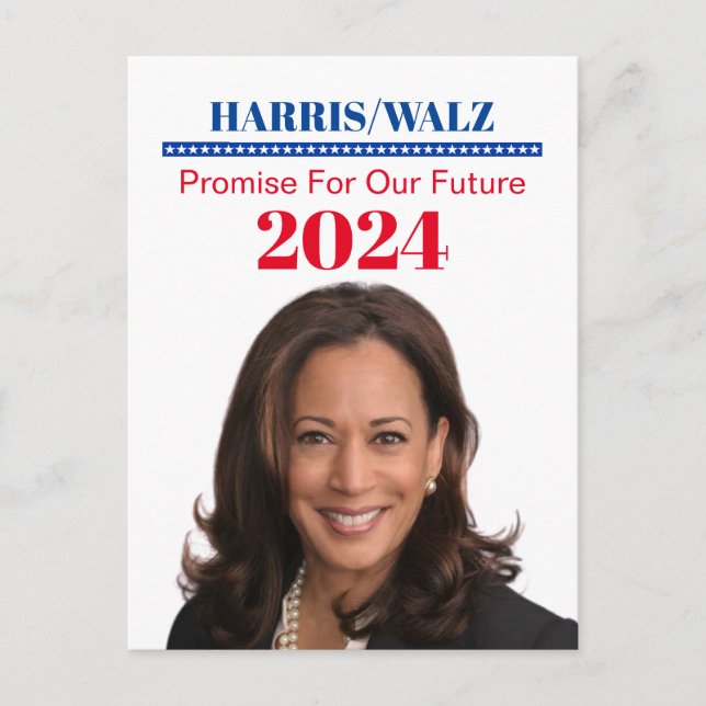 Postal Kamala Harris (Anverso)