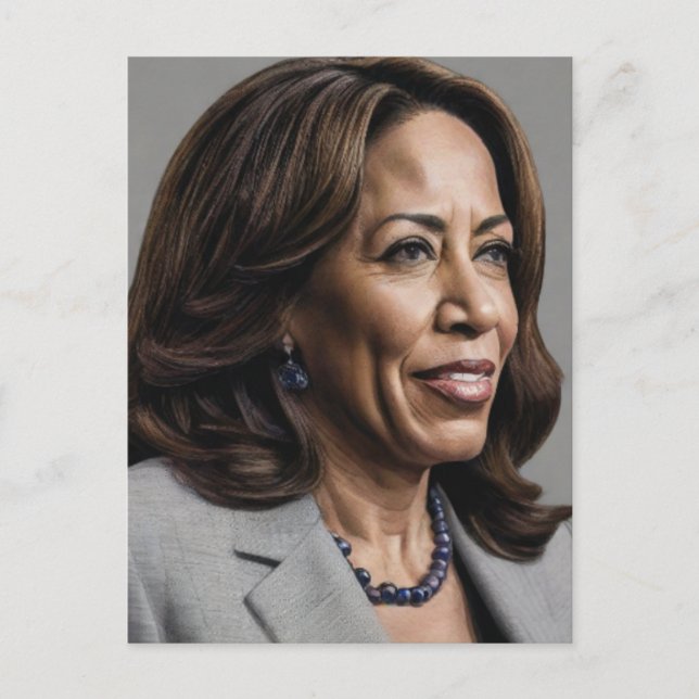 Postal Kamala Harris 2024 vicepresidenta de Black Women S (Anverso)