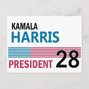 Postal Kamala Harris 2028