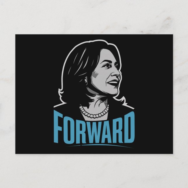 Postal Kamala Harris Forward (Anverso)