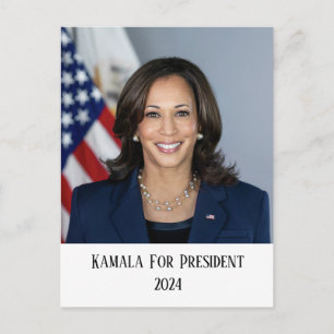 Postal Kamala Harris Por El Presidente