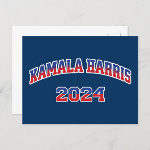 Postal Kamala Harris Por El Presidente 2024