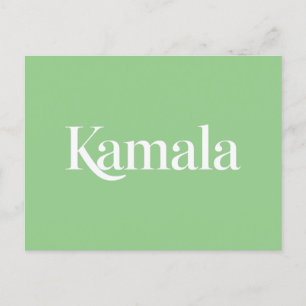 Postal Kamala Hermana Kamala Harris para Presidenta 2024 