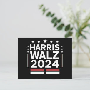 Postal KamalaHarris TimWaltz 2024