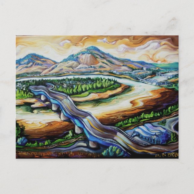 Postal Kamloops (Anverso)