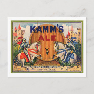 Postal Kamm's Ale