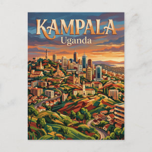 Postal Kampala Las Siete Colinas Uganda