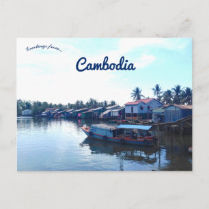 Postal Kampot Camboya