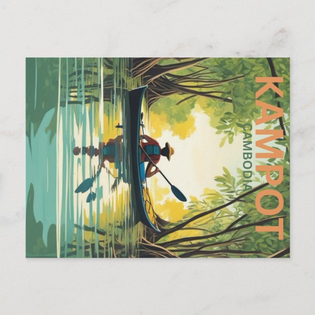 Postal Kampot Postcard (Anverso)