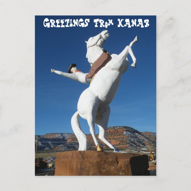 Postal Kanab (Anverso)