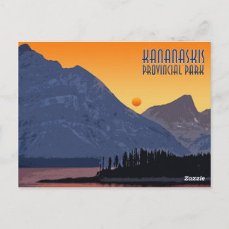 Postal Kananaskis, Alberta. Canadá