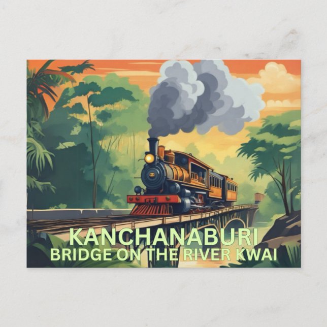 Postal Kanchanaburi (Anverso)