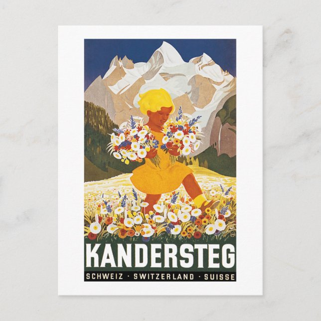 Postal Kandersteg (Anverso)