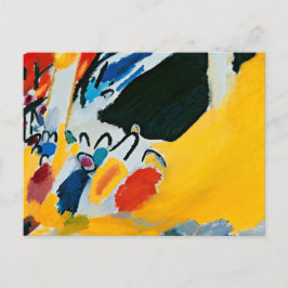 Postal Kandinski Impresión III Concierto Pintura Abstract