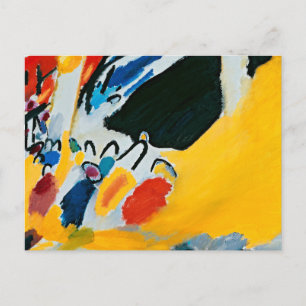 Postal Kandinski Impresión III Concierto Pintura Abstract