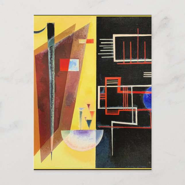 Postal Kandinsky - Alianza interior (Anverso)