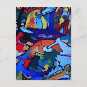 Postal Kandinsky Arte abstracto