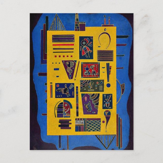 Postal Kandinsky - Conglomerado (Anverso)