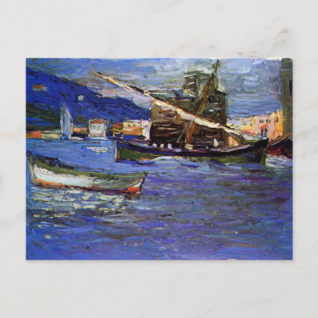 Postal Kandinsky - Día de Rapallo Grauer (Anverso)