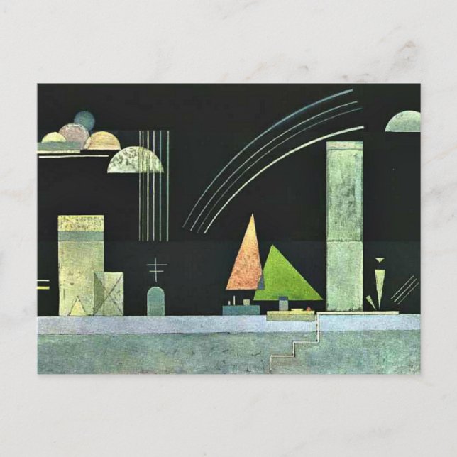 Postal Kandinsky - En Descanso (Anverso)