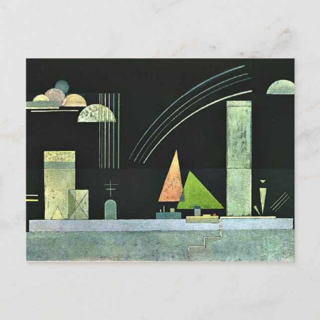 Postal Kandinsky - En Descanso (Anverso)