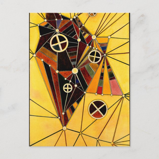 Postal Kandinsky - En la red (Anverso)
