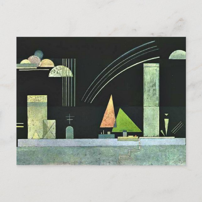 Postal Kandinsky - En Reposo (Anverso)
