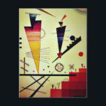 Postal Kandinsky - Estructura del cerezo<br><div class="desc">Merry Structure,  arte abstracto del artista ruso Wassily Kandinsky</div>