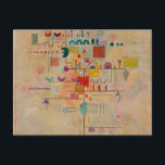 Postal Kandinsky - Graceful Ascent<br><div class="desc">Obra artística de Wassily Kandinsky,  Graceful Ascent.</div>