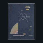 Postal Kandinsky - Gris aburrido<br><div class="desc">Gris aburrido,  popular pintura de Wassily Kandinsky</div>