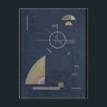 Postal Kandinsky - Gris aburrido<br><div class="desc">Gris aburrido,  popular pintura de Wassily Kandinsky</div>