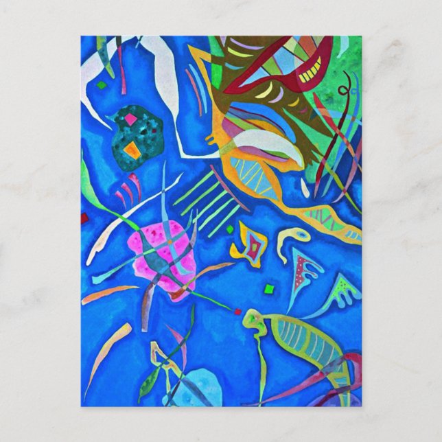 Postal Kandinsky - Grupo (Anverso)