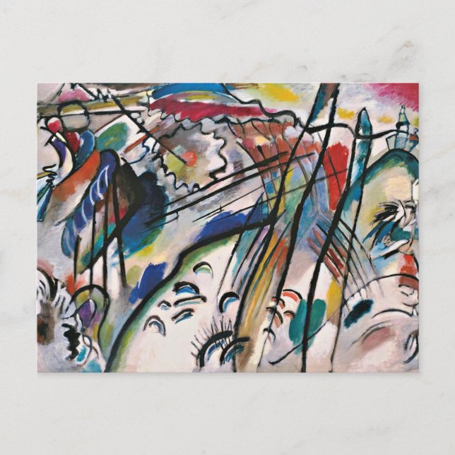 Postal Kandinsky - Improvisación 28