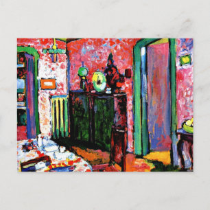 Postal Kandinsky: Interior, Mi Comedor, 